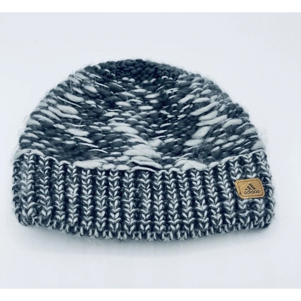 Women's adidas Aeroready Whittier II Beanie Onyx Grey Women's Fit One Size